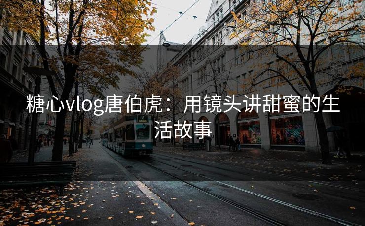 糖心vlog唐伯虎：用镜头讲甜蜜的生活故事