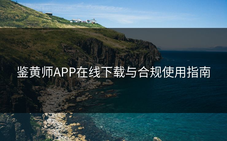 鉴黄师APP在线下载与合规使用指南 鉴黄师APP在线下载与合规使用指南